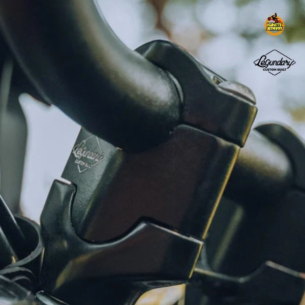 LEGUNDARY CUSTOMS KTM ADV 390 2025 DODGER HANDLE RISER BLACK