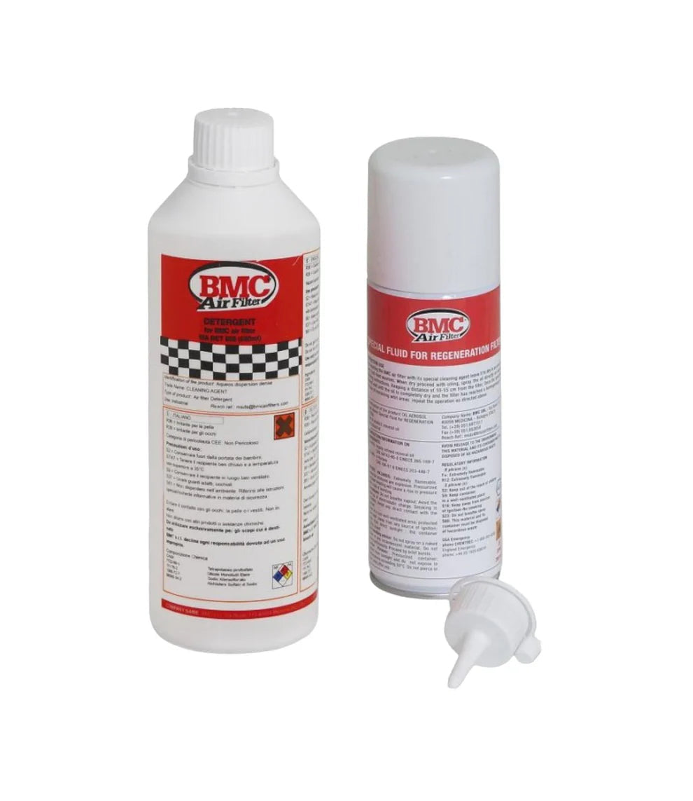 BMC Air Filter Complete Washing Kit (WA200-500) Detergent 500ml + Spray 200ml