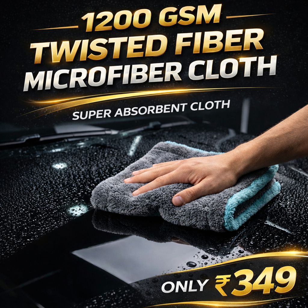 66BHP Super Absorbent Twisted Fabric Microfiber Cloth 1200GSM