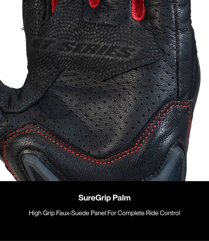 AIR GT 2 GLOVES BLACK RED