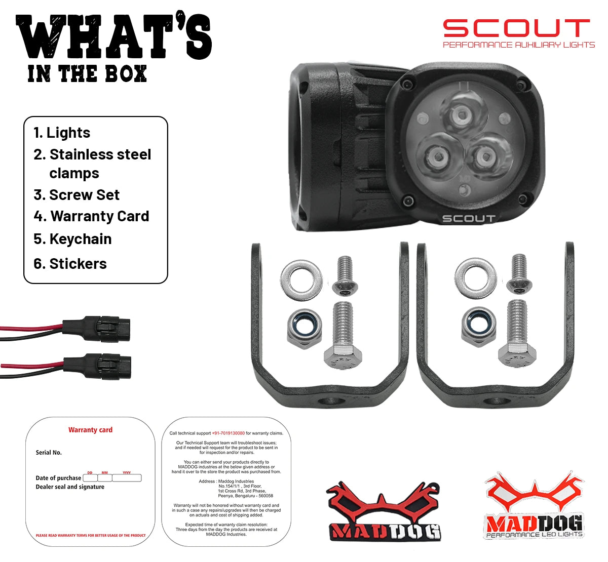 Maddog Scout Lights