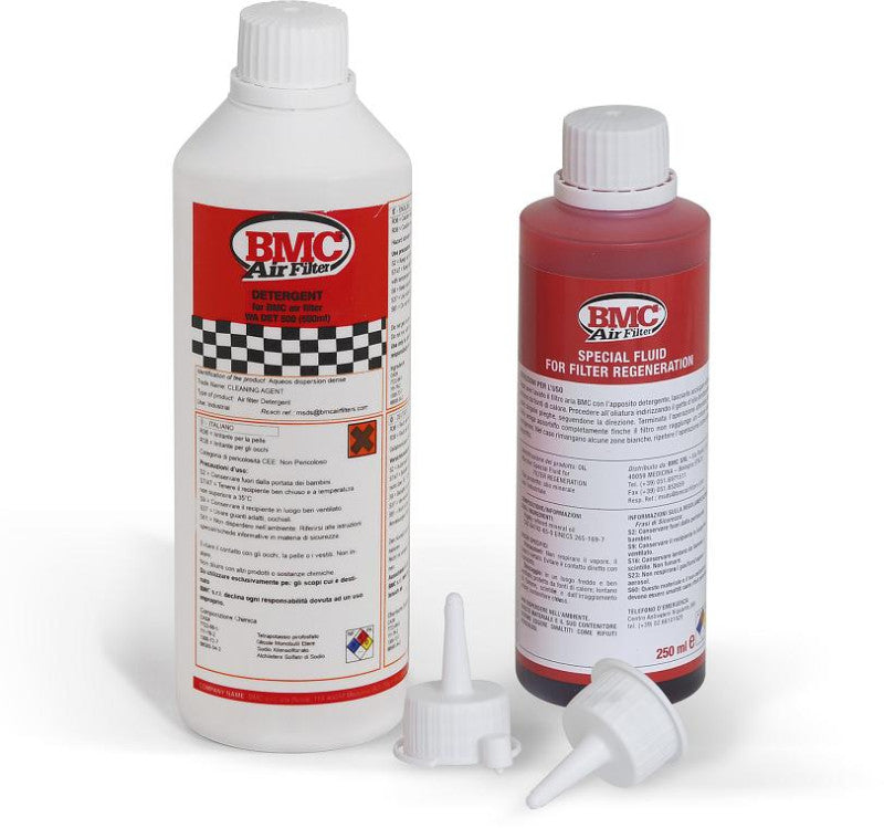BMC Air Filter Cleaning Kit Complete Washing Kit (Detergent + Oil Bottle)