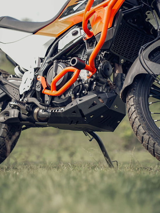 LEGUNDARY CUSTOM KTM ADV 390 2025 Model Vambrace Bash Plate