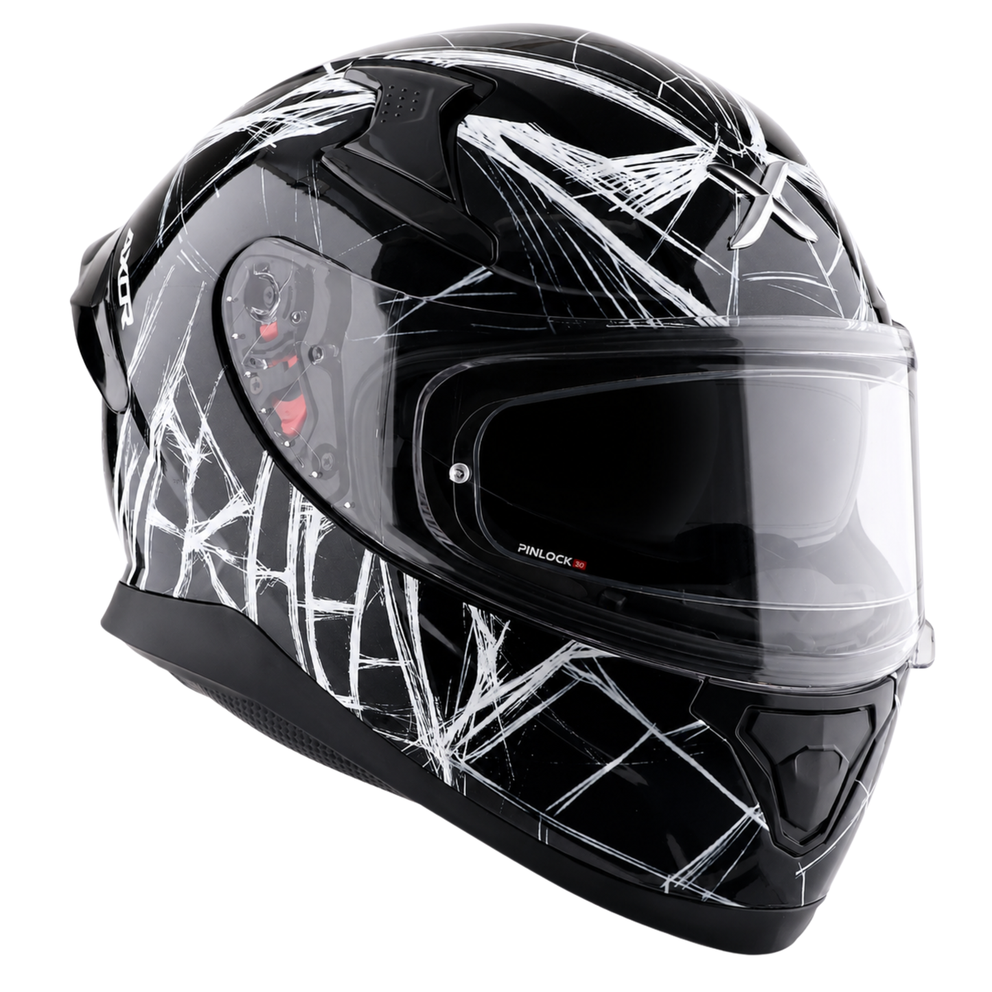 Axor Apex Marvel Spider Man Edition Full-Face Helmet With Spoiler