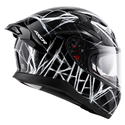 Axor Apex Marvel Spider Man Edition Full-Face Helmet With Spoiler