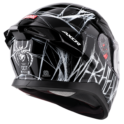 Axor Apex Marvel Spider Man Edition Full-Face Helmet With Spoiler