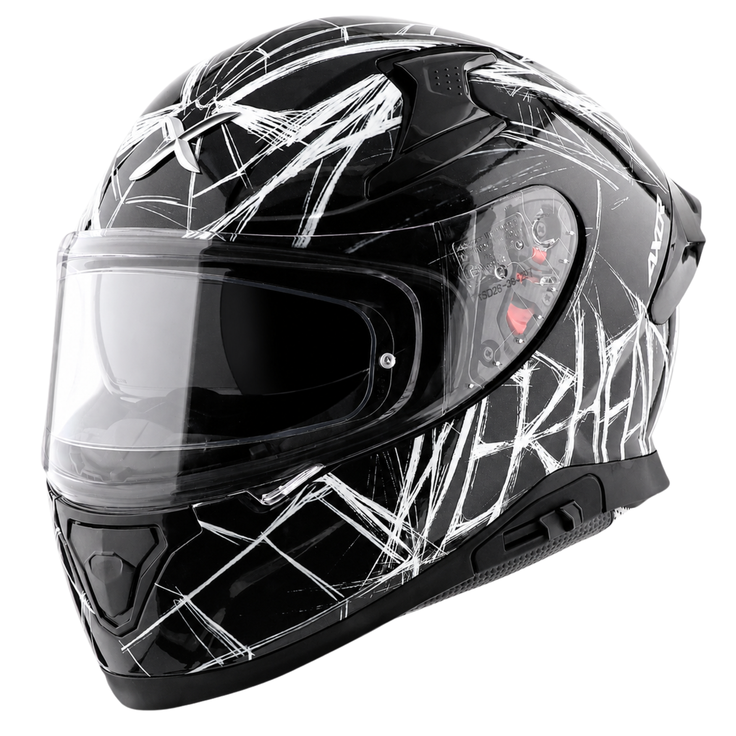 Axor Apex Marvel Spider Man Edition Full-Face Helmet With Spoiler
