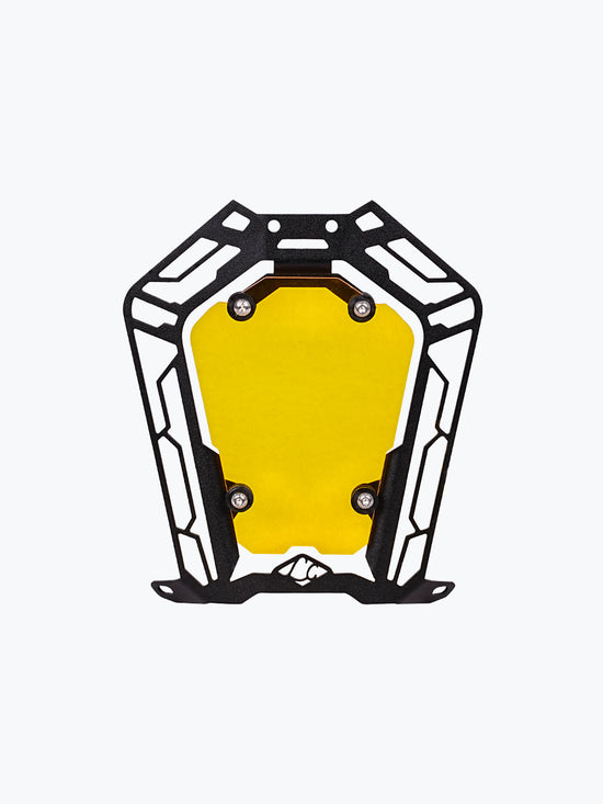 LEGUNDARY CUSTOM KTM ADV 390 2025 Model Oculus Headlight Shield-Acrylic-Yellow/White