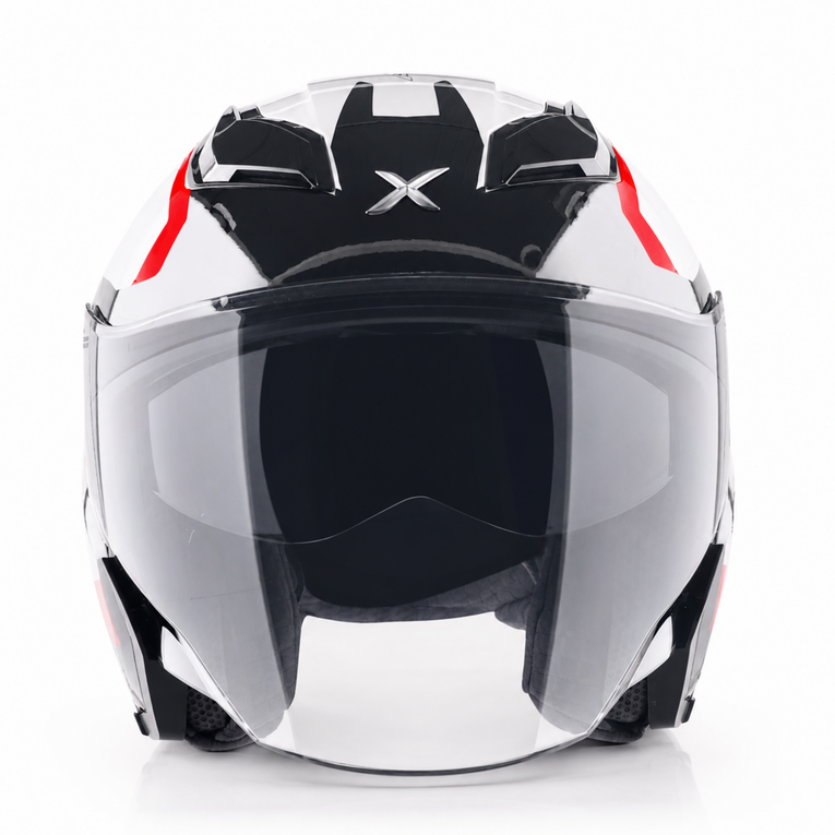 Axor Kylo Ray Helmet White Red