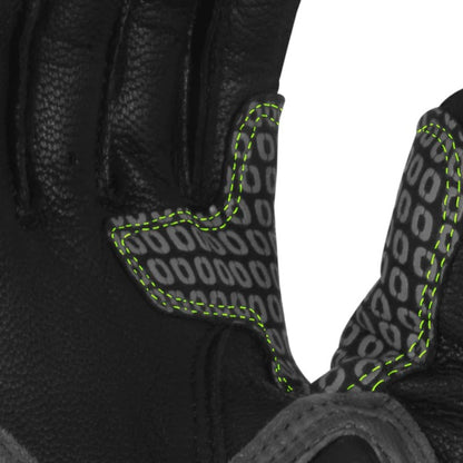 Rynox Storm Evo 3 Riding Gloves – Hi Viz Green Black