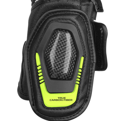 Rynox Storm Evo 3 Riding Gloves – Hi Viz Green Black