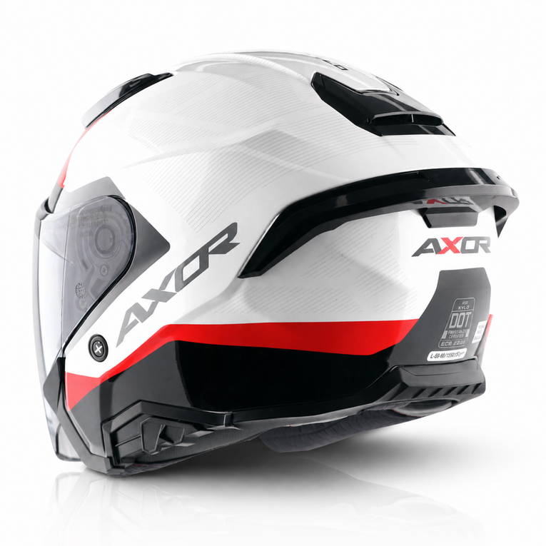 Axor Kylo Ray Helmet White Red