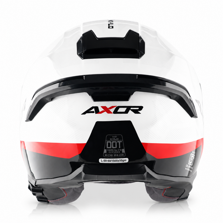 Axor Kylo Ray Helmet White Red