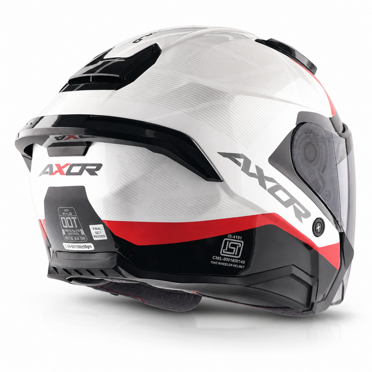 Axor Kylo Ray Helmet White Red