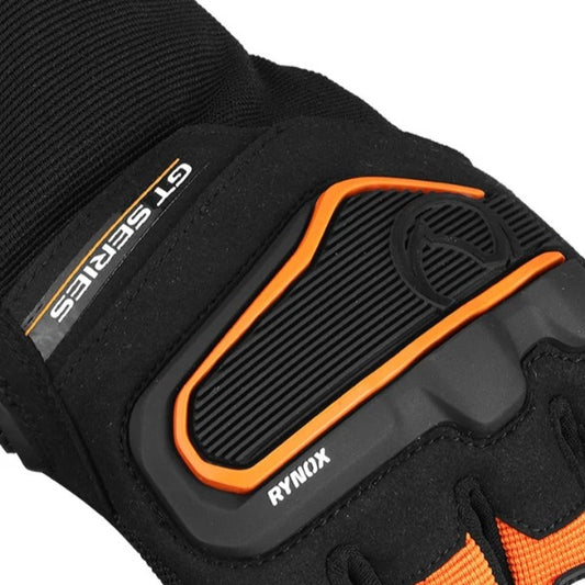 Rynox Helium GT 2 Motorcycle Gloves Black Orange