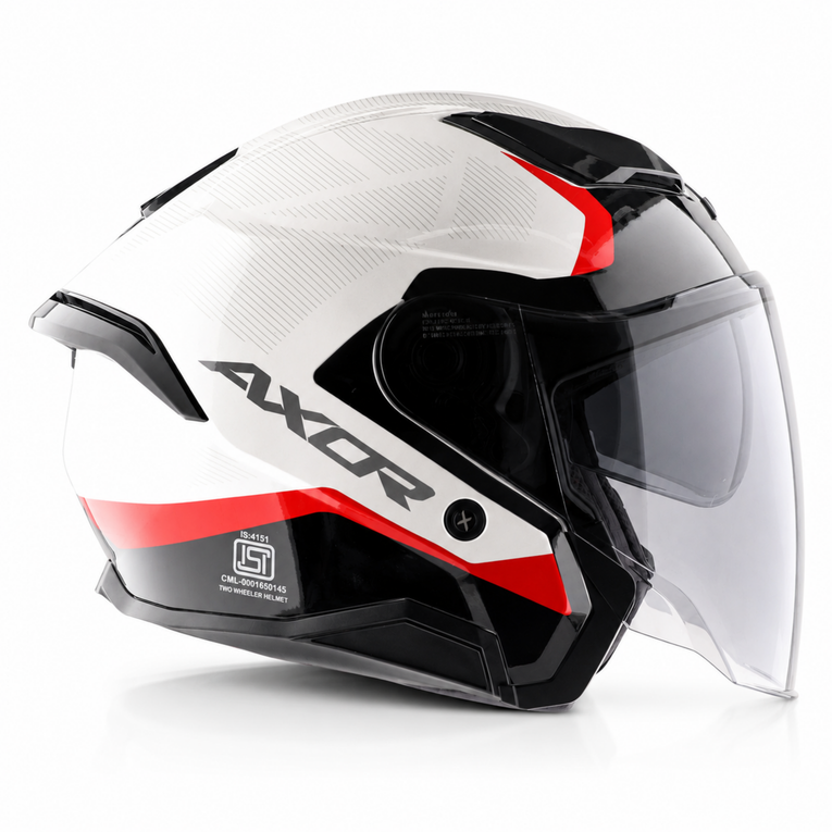 Axor Kylo Ray Helmet White Red