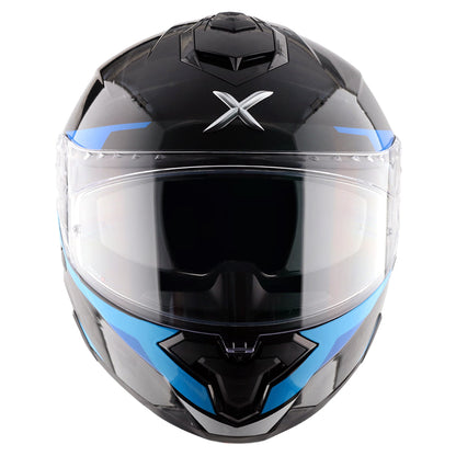 Axor Brutale Kryptic Dual Spoiler Helmet Black Blue