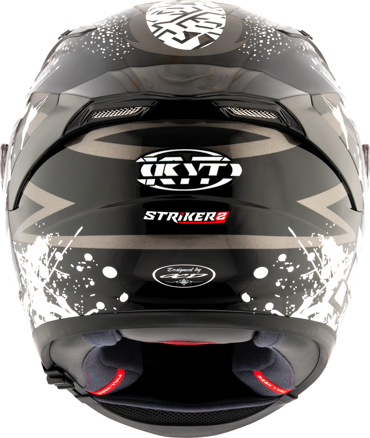 KYT STRIKER 2V NEUTRON WHITE