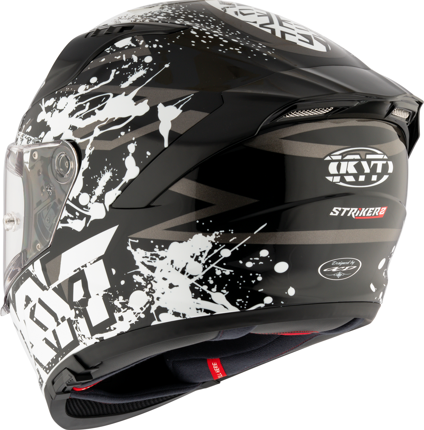 KYT STRIKER 2V NEUTRON WHITE