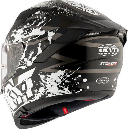 KYT STRIKER 2V NEUTRON WHITE