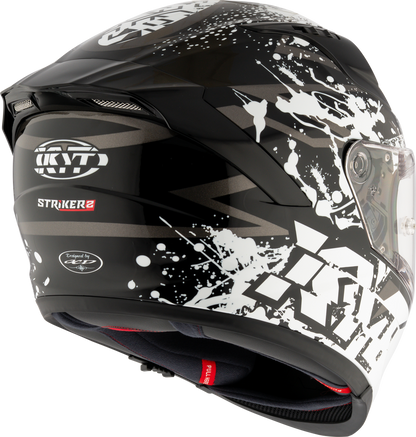 KYT STRIKER 2V NEUTRON WHITE