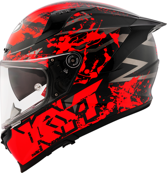 KYT STRIKER 2V NEUTRON RED