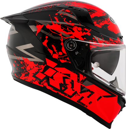 KYT STRIKER 2V NEUTRON RED
