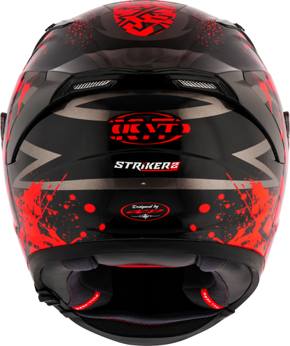 KYT STRIKER 2V NEUTRON RED
