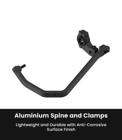Rynox Defender Pro Hand Guard All Black