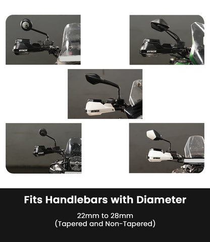 Rynox Defender Pro Hand Guard All Black