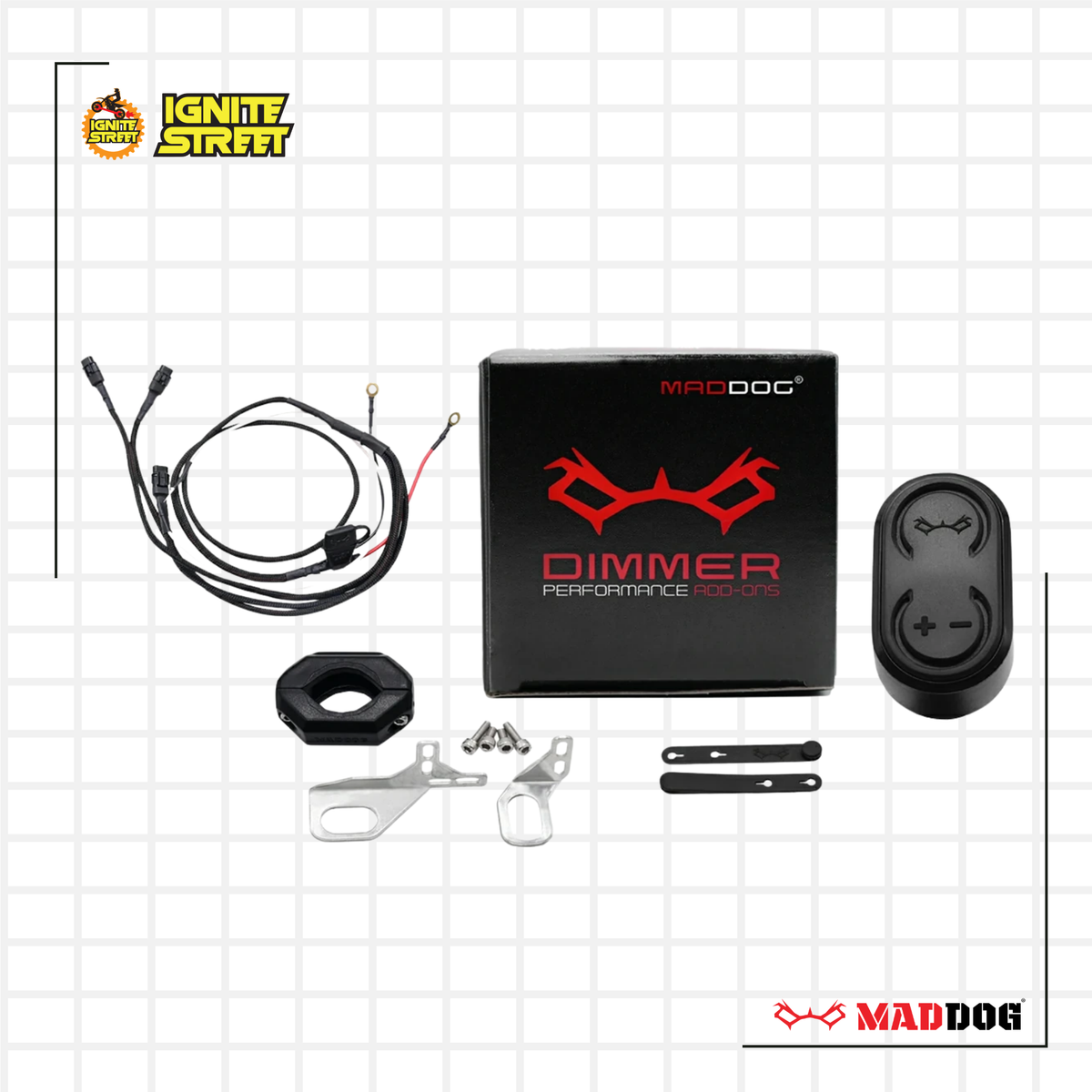 Maddog Dimmer Add-On | Motorcycle Auxiliary Light Controller