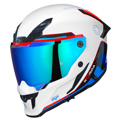 Korda Icon Tokio Helmet White Blue
