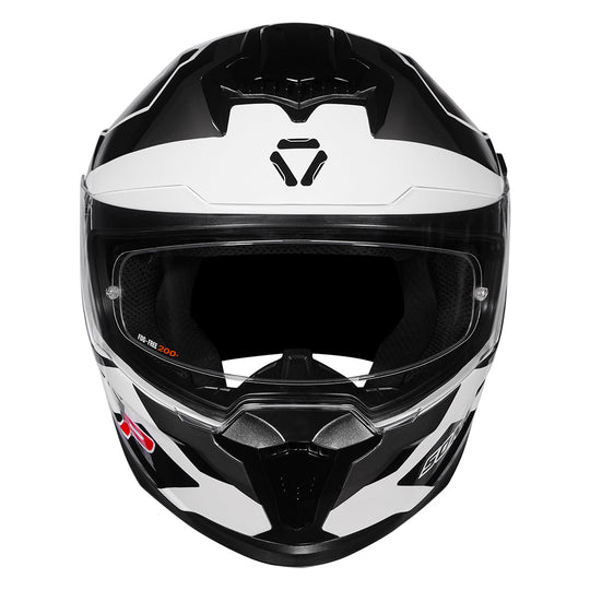 KORDA SONIC GP FLASH  GLOSS WHITE BLACK