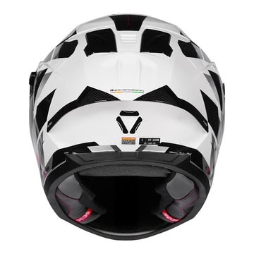 KORDA SONIC GP FLASH  GLOSS WHITE BLACK