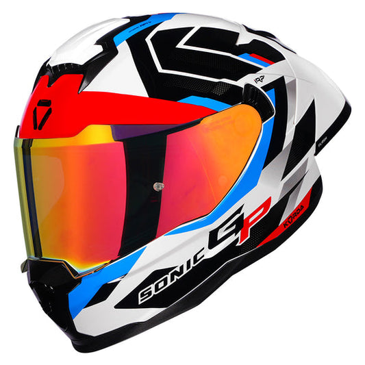 KORDA SONIC GP FLASH GLOSS WHITE RED BLUE