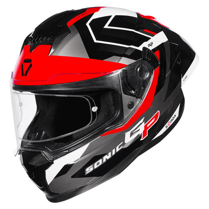 KORDA SONIC GP FLASH  GLOSS WHITE RED