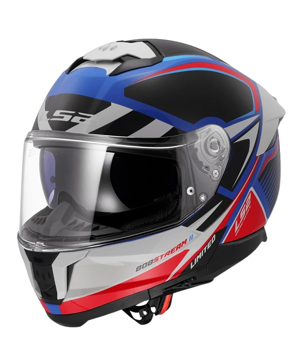 LS2 FF320 STREAM II XTRENTA GLOSS BLUE RED