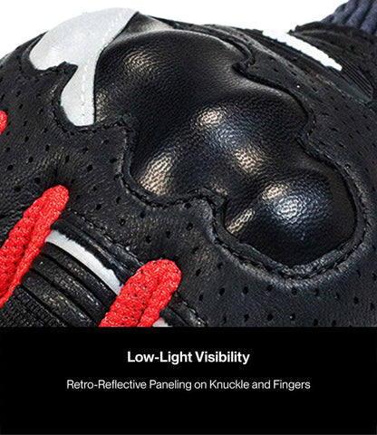 AIR GT 2 GLOVES BLACK RED