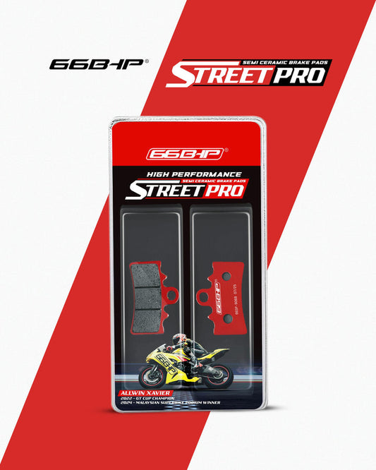 66BHP Street Pro Semi-Ceramic Brake Pads