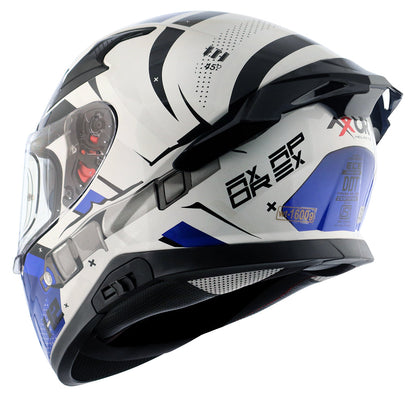 Axor Apex Hex-2 Helmet White Blue