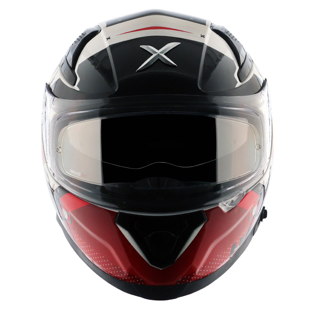 Axor Apex Hex-2 Helmet White Red