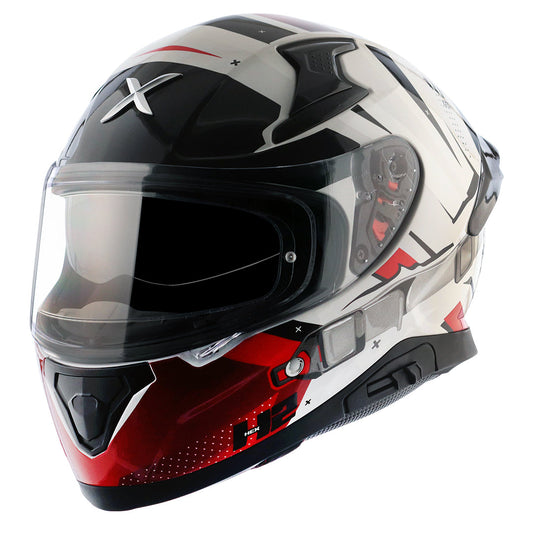 Axor Apex Hex-2 Helmet White Red