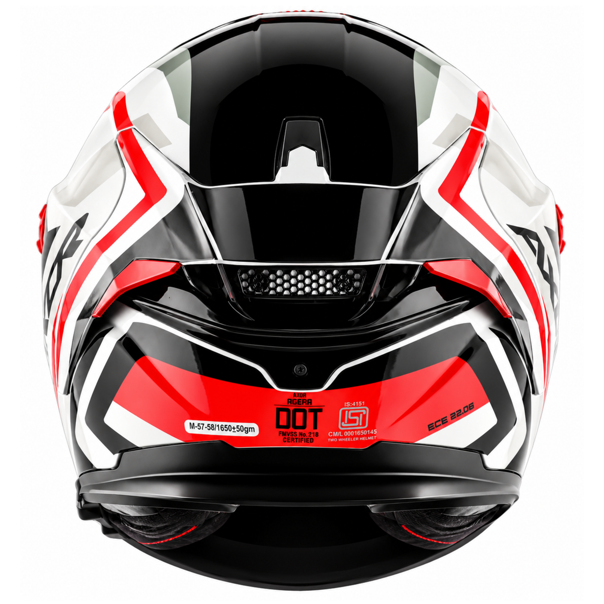 Axor Agera Starry Full Face Helmet With Spoiler