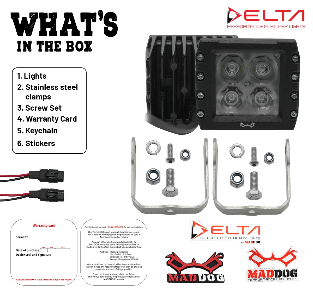 Maddog Delta lights