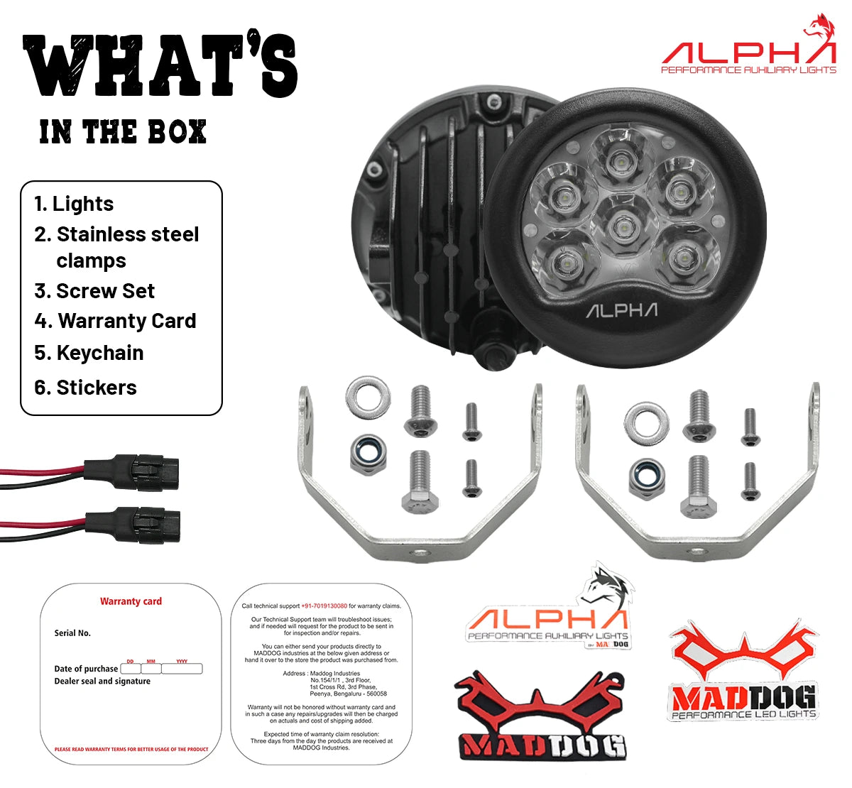 Maddog Alpha Lights