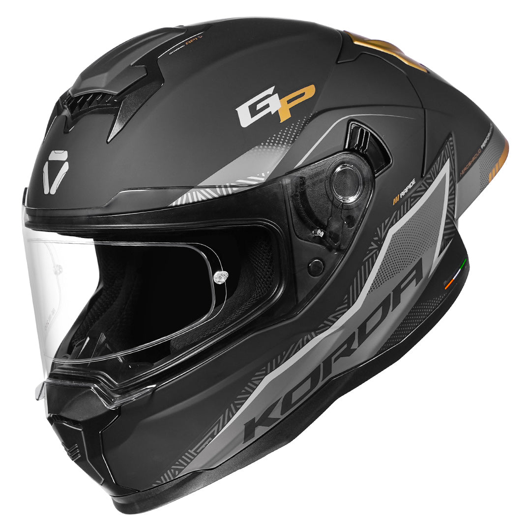 Korda Sonic GP Rapide Helmet (Gold)