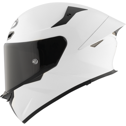KYT  TT-REVO PLAIN PEARL WHITE
