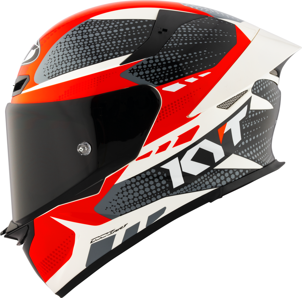 KYT TT-REVO - GEAR BLACK RED