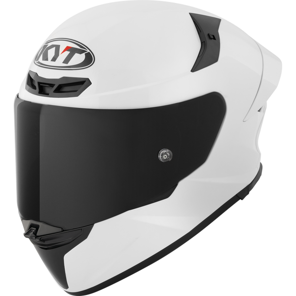 KYT  TT-REVO PLAIN PEARL WHITE