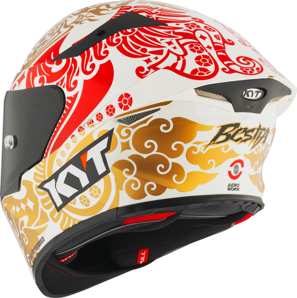 KYT TT REVO ENEA INDONESIA WHITE PEARL 2023